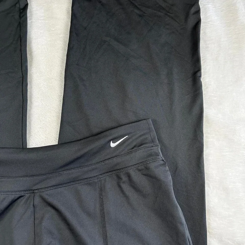 Nike black flare track pants Y2K vintage athletic